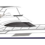 43' Open Flybridge - Profile
