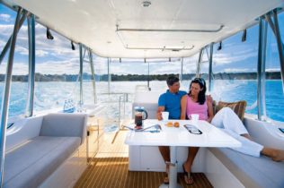 45' Open Flybridge - Flybridge Seating