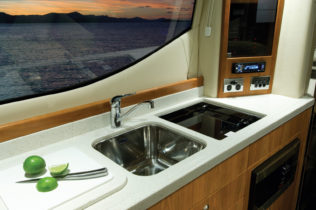 3600 Sport Yacht - Galley Sink