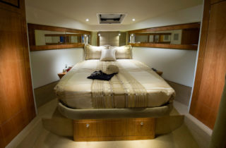 43' Open Flybridge - Master Stateroom