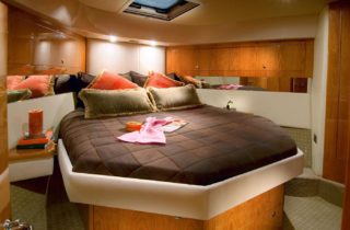 45' Open Flybridge - Master Stateroom