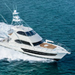 2 Riviera-77-Enclosed-Flybridge-Running-01