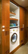 45' Open Flybridge - Laundry and Storage