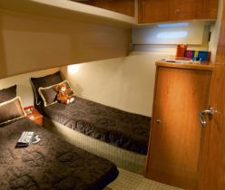 45' Open Flybridge - Guest Cabin