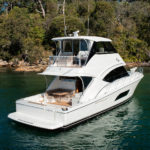 57 Enclosed Flybridge-Anchored