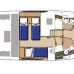 43' Open Flybridge - Accommodation
