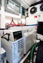 57 Enclosed Flybridge - Engine Room