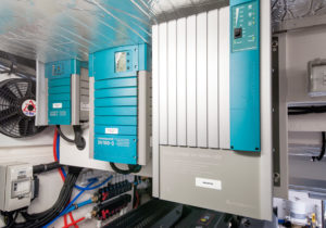 57 Enclosed Flybridge - Engine Room