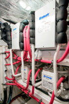 57 Enclosed Flybridge - Engine Room