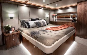 72' Sports Motor Yacht - Master Stateroom