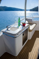 43' Open Flybridge - Wet Bar