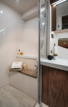 72' Sports Motor Yacht - Master Stateroom Ensuite